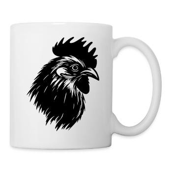 Chicken Chicken House Poultry Rooster Farm - Mug - white - Right