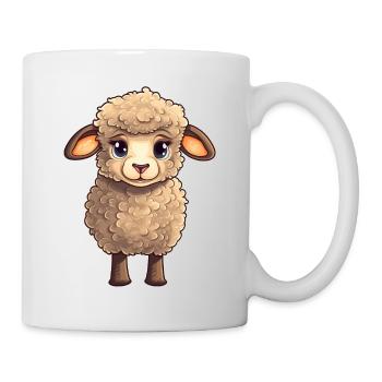 Mouton - Mug blanc - blanc - Droite