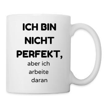 Perfekt - Tasse - Weiß - Rechts