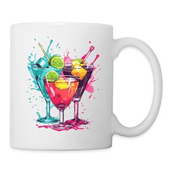 Les cocktails 2 - Mug blanc - blanc - Droite