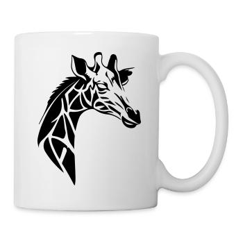 giraffe - Tasse - Weiß - Rechts