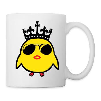 Le roi Kücken - Mug blanc - blanc - Droite