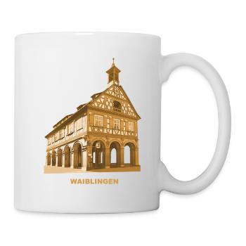 Waiblingen Town Hall - Mug - white - Right