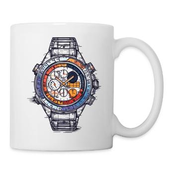 Ein Chrono gehört in jede gute Uhrensammlung - Tasse - Weiß - Rechts
