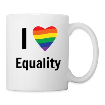 Love Without Boundaries-fight for equality design - Mug - white - Right