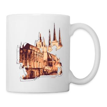 Kirche - Tasse - Weiß - Rechts