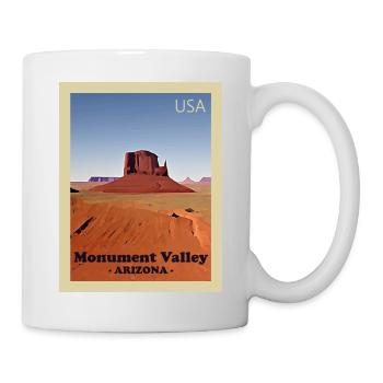 Valley of the Monuments National Park - Mug - white - Right