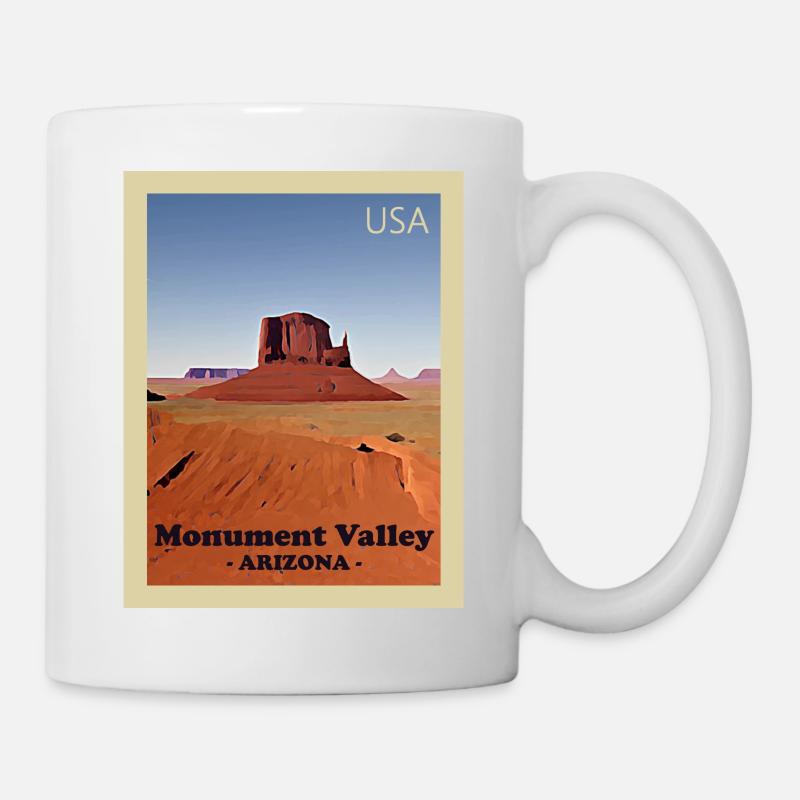 Valley of the Monuments National Park - Mug - white