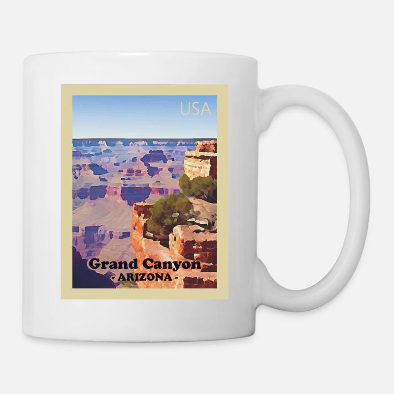 Parc national du Grand Canyon - Mug blanc - blanc