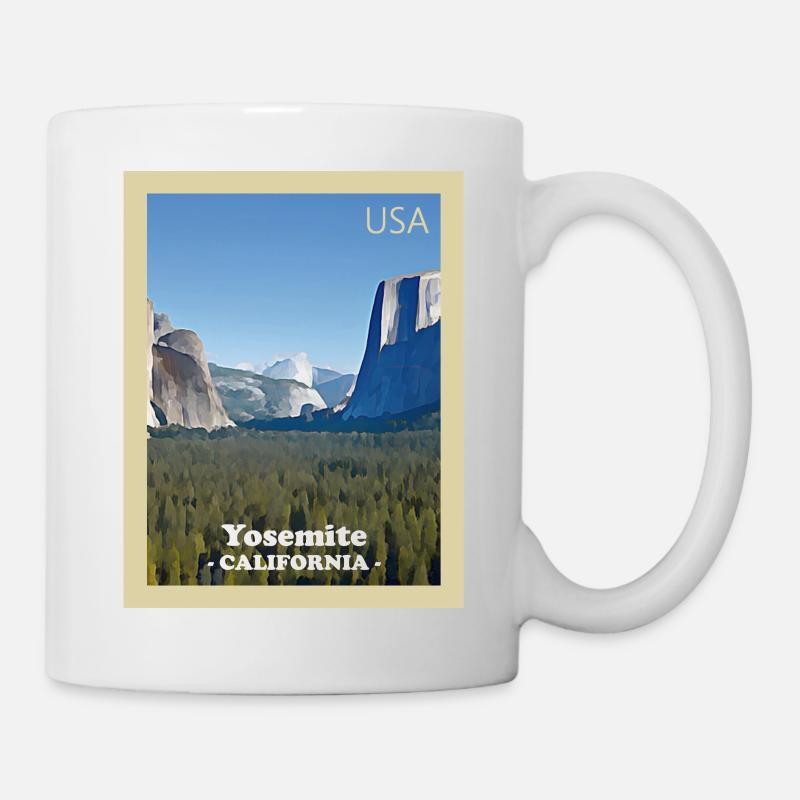 Yosemite-Nationalpark - Tasse - Weiß