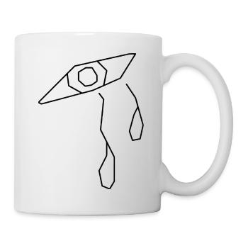 Cubist empathy or tolerance. - Mug - white - Right