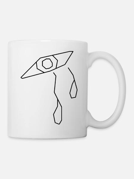 Kubistische Empathie oder Toleranz. - Tasse - Weiß