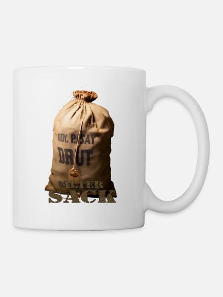 Alter Sack - Tasse - Weiß