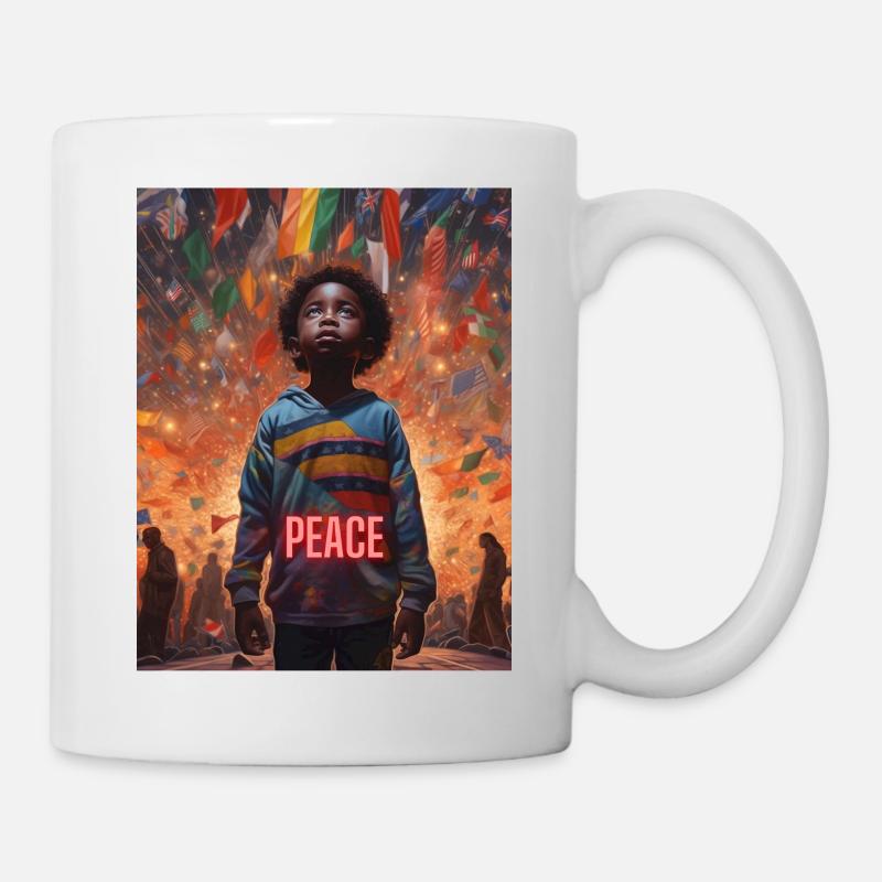 Peace of the World - Mug - white