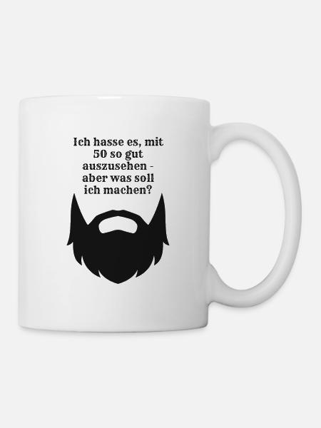 Ich hasse es, mit 50 so gut auszusehen - Tasse - Weiß