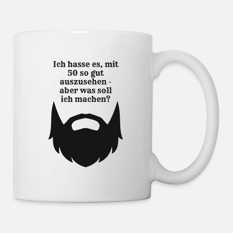 Ich hasse es, mit 50 so gut auszusehen - Tasse - Weiß