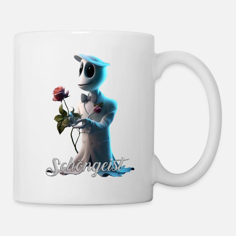 Schöngeist - Tasse - Weiß