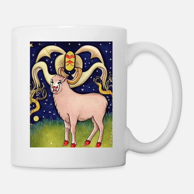 Widder - Tasse - Weiß