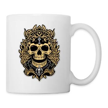 Gothic Skull King - Mug - white - Right