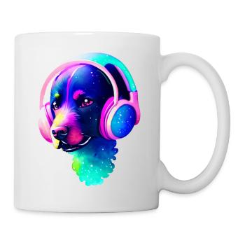 Labrador owner Labrador Retriever puppy - Mug - white - Right