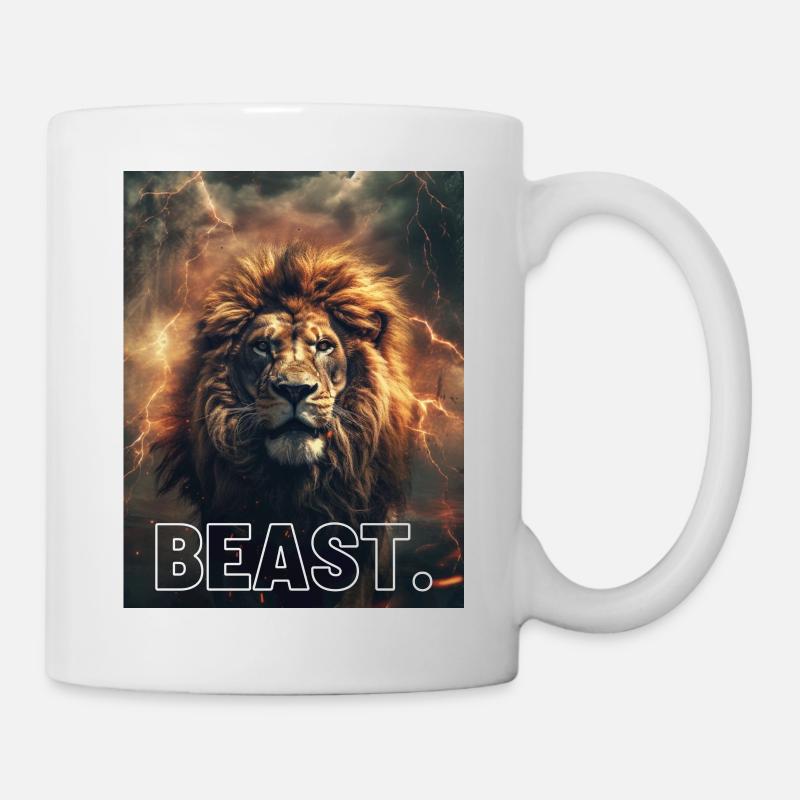 Beast. - Tasse - Weiß