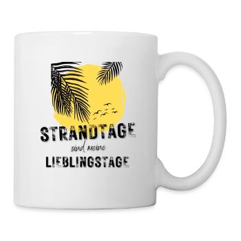 SOMMER ich bin dann soweit - HELLO SUMMER - Tasse - Weiß - Rechts