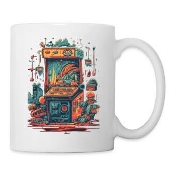 Retro Game Station - Mug - white - Right