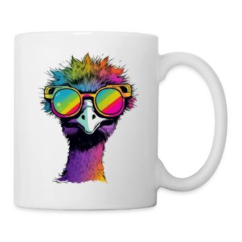 Mila, der Strauß - Tasse - Weiß - Rechts