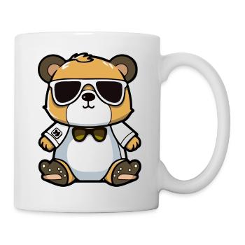 Eric der Bär - Tasse - Weiß - Rechts