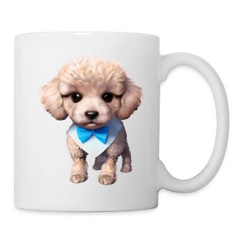 Caniche Chien Amour Chien Propriétaire Caniche Chiot Chien Chiot Chiot - Mug blanc - blanc - Droite