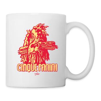 BOLEO-23 COCKER-POLDI red yellow - Tasse - Weiß - Rechts