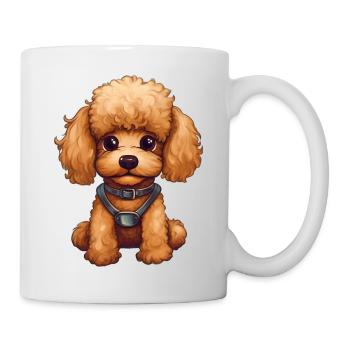 Sweet Baby Poodle Dog - Mug - white - Right