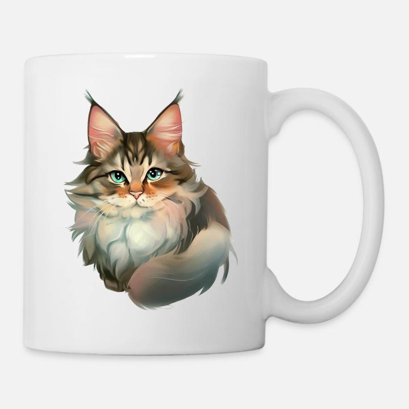 Maine Coon - Mug - white