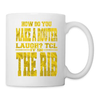 health informatics specialist profession geek - Mug - white - Right