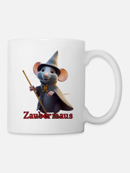 Zaubermaus - Tasse - Weiß