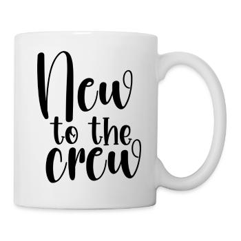 New to the Crew - Tasse - Weiß - Rechts
