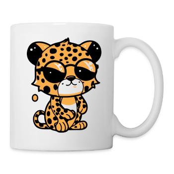 Zoolto the Leopard - Mug - white - Right
