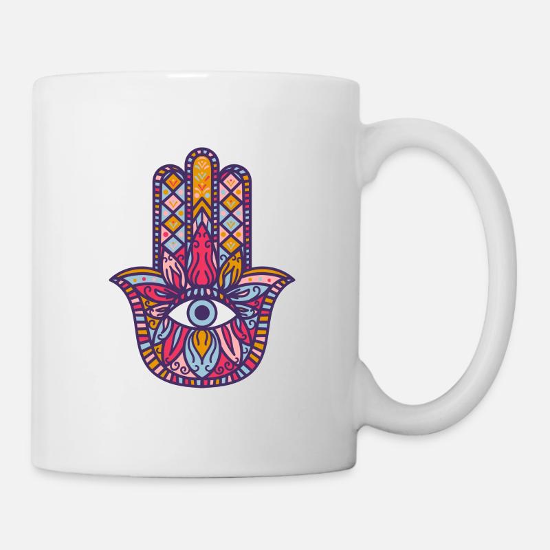 Khamssa Mystique - Mug blanc - blanc