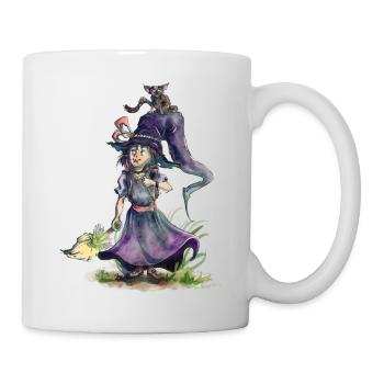 Little Witch - Mug blanc - blanc - Droite