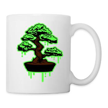 Tree Bonsai Symbol - Mug - white - Right