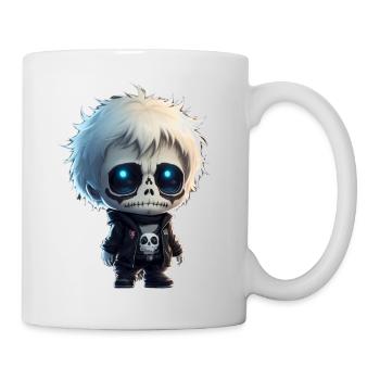 Little cool Skeleton - Tasse - Weiß - Rechts