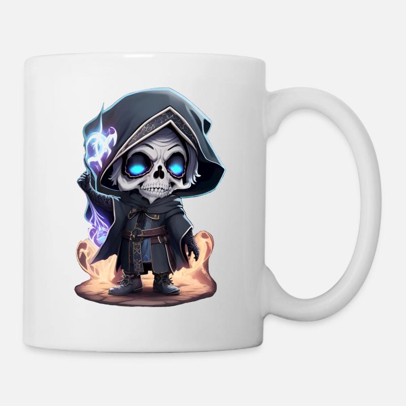 Wizard Skeleton - Tasse - Weiß
