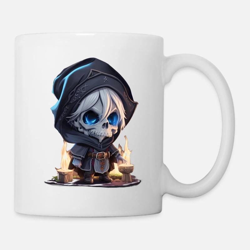 Wizard Skeleton - Tasse - Weiß