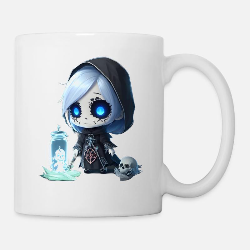 Wizard Skeleton - Tasse - Weiß
