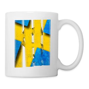 Suède Suède drapeau national norden skandinavia - Mug blanc - blanc - Droite
