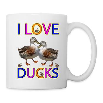 Duck Love - Mug - white - Right
