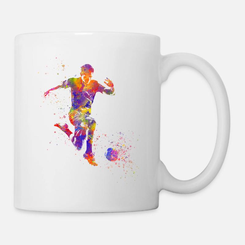 Soccer player - Mug - white