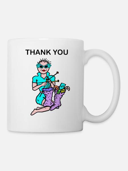 Geld - Tasse - Weiß