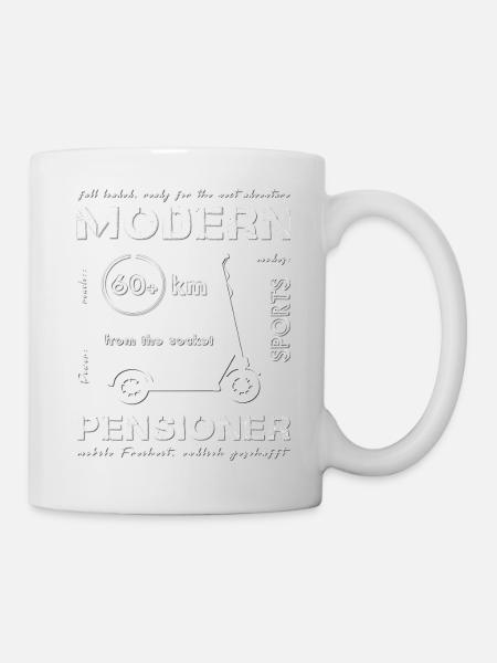 Rentner Pensionär Opa - Tasse - Weiß