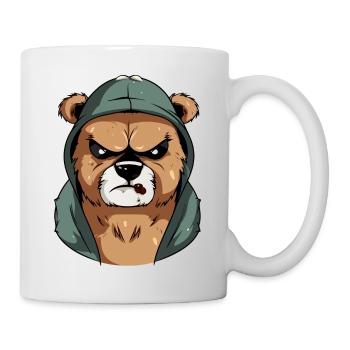 Zou the Angry Bear - Mug - white - Right